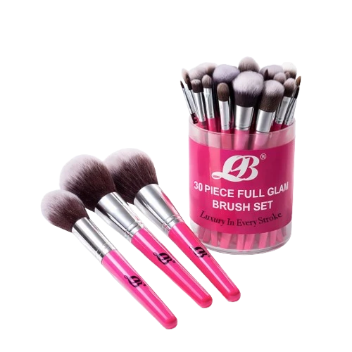 LB 30 Piece Full Glam Brush Set