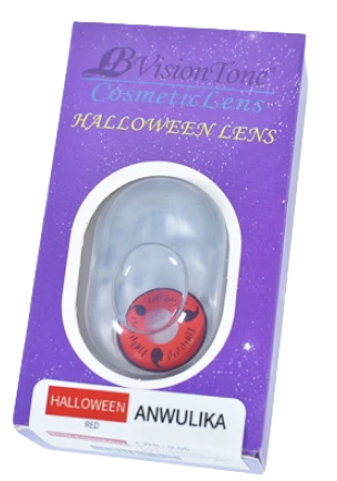 LB Vision Cosmetics Halloween Lens Red Anulika