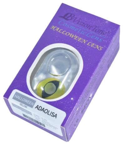 LB Vision Cosmetics Halloween Lens Yellow Adaolisa