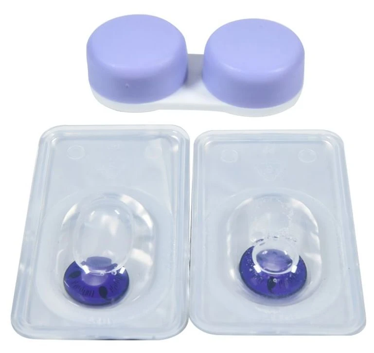 LB Vision Tone Cosmetics Halloween Lens Purple Nora
