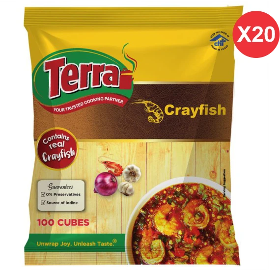 (Carton) 100 X 20-Terra Crayfish