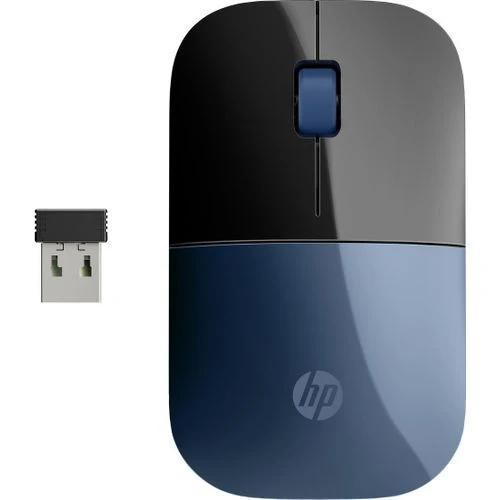 Hp Z3700 Blue Wireless Mouse 2.4GHz
