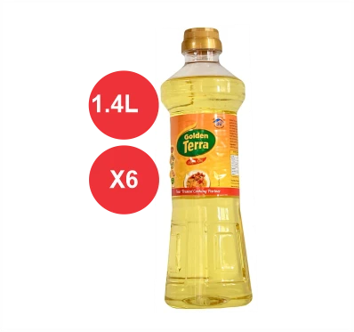 Carton 1.4L X 6 Golden Terra soya oil