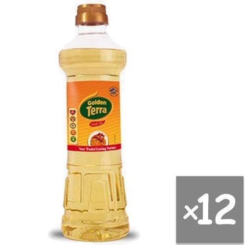 Carton 1L X 12 Golden Terra soya oil