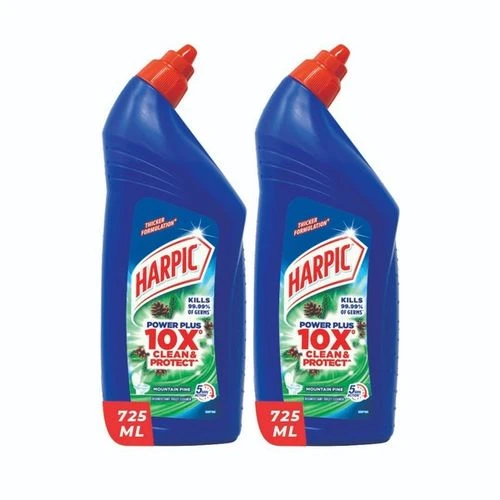 Harpic Toilet Cleaner: Mountain Pine (Pack Of 2) - 725ml